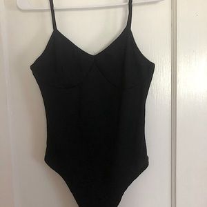 Zaful Black Bodysuit